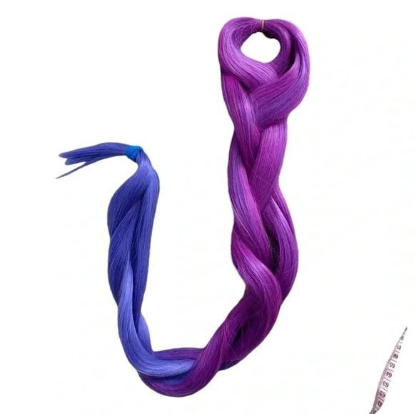 Twinkle purple ombré Get Braidified Hair festivals raves - Picture 2 of 6